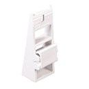 Amerimax 11 in. H X 8 in. W X 7 in. L White Vinyl Fascia Fixer, Pack of 50