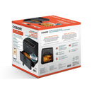 Cosori Dual Blaze 6.8Qt Smart Air Fryer With Ceramic Coating - Dark Gray