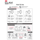 3M Claw Silver Drywall Picture Hanger 25 lb 4 pk