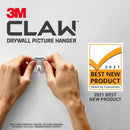 3M Claw Silver Drywall Picture Hanger 45 lb 1 pk