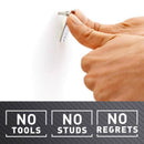 3M Claw Silver Drywall Picture Hanger 45 lb 3 pk