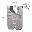 3M Claw Silver Drywall Picture Hanger 15 lb 5 pk