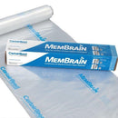CertainTeed MemBrain 8 ft. W X 100 ft. L X 2 mil Air Barrier and Smart Vapor Retarder Roll 833 sq ft