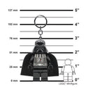 LEGO Star Wars Plastic Multicolored Darth Vader Keychain Light