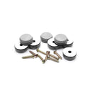 Slipstick GorillaGlides Gray 1 in. Screw-On Plastic Chair Glide 8 pk