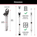 Master Lock Steel Indoor Security Bar
