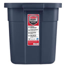 Rubbermaid Roughneck 18 gal Navy Storage Box 16.375 in. H X 15.875 in. W X 23.875 in. D Stackable, Pack of 6