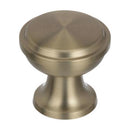 Amerock Westerly Round Cabinet Knob 1-3/16 in. D 1-3/16 in. Golden Champagne 1 pk, Pack of 25