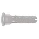 HILLMAN 1/4 in. D X 1-3/16 in. L Nylon Round Head Screw and Anchor 6 pc