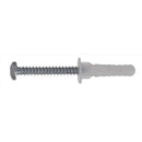 HILLMAN 1/4 in. D X 1-3/16 in. L Nylon Round Head Screw and Anchor 6 pc