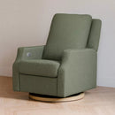Electronic Swivel Glider Recliner - Olive Boucle