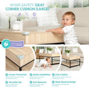 Regalo Gray Soft Rubber Corner Cushions 4 pk