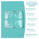 Regalo Clear Soft Rubber Corner Cushions 4 pk