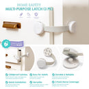 Regalo Clear Plastic Multi-Use Latch 3 pk
