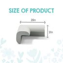 Regalo Gray Soft Rubber Corner Cushions 4 pk