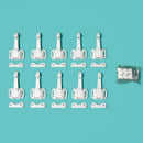 Regalo White Plastic Cabinet Locks 12 pk