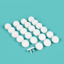 Regalo White Plastic Outlet Safety Plugs 24 pk