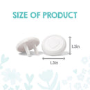 Regalo White Plastic Outlet Safety Plugs 24 pk