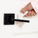 Regalo White Plastic Lever Handle Lock 1 pk