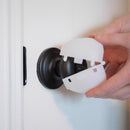 Regalo Clear Plastic Door Knob Covers 3 pk