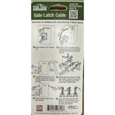 Tool Time Manufacturing 0.5 in. H X 8 in. W X 4 in. L Stainless Steel Pull Gate Latch Cable
