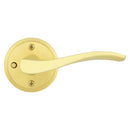 Kwikset Sedona Transitional Satin Brass Privacy Lever