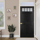 Kwikset Sedona Transitional Satin Brass Entry Lever KW1 1-3/4 in.