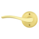 Kwikset Sedona Transitional Satin Brass Half-Dummy Lever