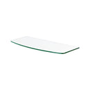 Dolle 0.31 in. H X 23.6 in. W X 7.9 in. D Clear Glass Shelf Board, Pack of 3