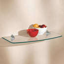 Dolle 0.31 in. H X 23.6 in. W X 7.9 in. D Clear Glass Shelf Board, Pack of 3