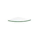 Dolle 0.31 in. H X 11.8 in. W X 11.8 in. D Clear Glass Corner Shelf, Pack of 3