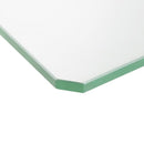 Dolle 0.31 in. H X 11.8 in. W X 11.8 in. D Clear Glass Corner Shelf, Pack of 3