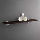 Dolle Lite .75 in. H X 23.6 in. W X 7.9 in. D Espresso Wood Shelf Board, Pack of 2