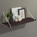 Dolle Lite .75 in. H X 23.6 in. W X 7.9 in. D Espresso Wood Shelf Board, Pack of 2