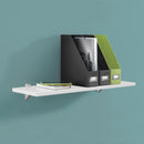 Dolle Lite .75 in. H X 31.5 in. W X 9.8 in. D White Wood Shelf Board, Pack of 2