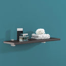 Dolle Lite .75 in. H X 31.5 in. W X 9.8 in. D Espresso Wood Shelf Board, Pack of 2