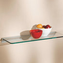 Dolle Glassline 0.31 in. H X 23.6 in. W X 5.9 in. D Clear Glass Shelf, Pack of 3