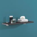 Dolle Cuadro 2.7 in. H X 0.9 in. W X 1.9 in. D Silver Metal Shelf Clips, Pack of 7