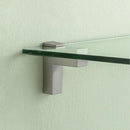 Dolle Eliot 4.4 in. H X 0.9 in. W X 2.6 in. D Silver Metal Shelf Clips, Pack of 7