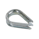 Koch Industries Zinc-Plated Galvanized Steel 1/4 in. D Wire Rope Thimble, Pack of 10