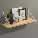 Dolle Lite 0.71 in. H X 23.6 in. W X 7.9 in. D Natural Bamboo Shelf Board, Pack of 2