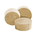 Richelieu Flat Birch Head Plug 1/2 in. D X .5 in. L 25 pk Natural, Pack of 5