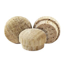 Richelieu Round Oak Button Plug 3/8 in. D X .5 in. L 25 pk Natural, Pack of 5