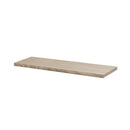 Dolle Lite Feelwood 0.79 in. H X 23.6 in. W X 7.9 in. D Oak Particle Board Decorative Wall Shelf, Pack of 2