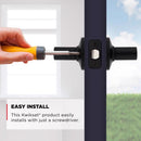 Kwikset Matte Black Passage Lever
