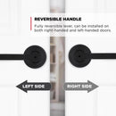 Kwikset Matte Black Privacy Lever