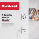 Kwikset Matte Black Privacy Lever