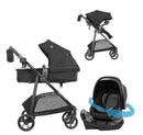 Omni Ultra Travel System - Caviar Black