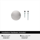 Amerock Chalice Transitional  Round Cabinet Knob 1.25 in. D 1.25 in. Polished Chrome 1 pk