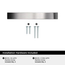 Amerock Contemporary Arch Cabinet Pull 3-3/4 in. Polished Chrome Silver 1 pk